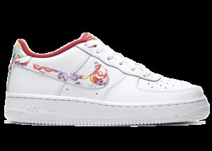 Nike Air Force 1 Chinese New Year 2020 (GS) White/White-Metallic Gold-Multi-Color (CU2980-191)