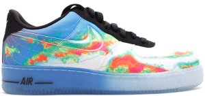 Nike Air Force 1 Comfort Weatherman White/Atomic Red-Flash Lime (599457-100)