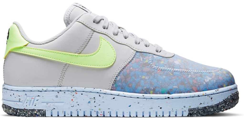 Nike Air Force 1 Crater Pure Platinum Barely Volt Pure Platinum/Barely Volt-Summit White (CZ1524-001)