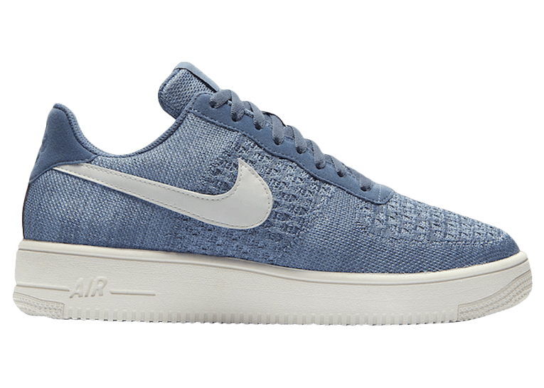 Nike Air Force 1 Flyknit 2 Ocean Fog Ocean Blue/Work Blue/Summit White (CI0051-400)