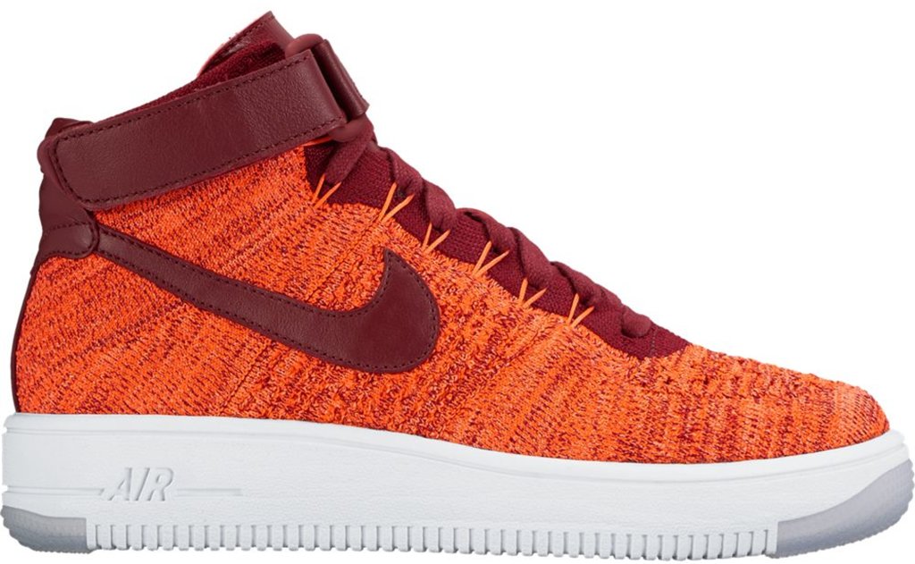 Nike Air Force 1 Flyknit Total Crimson Team Red (W) Total Crimson/Team Red (818018-800)