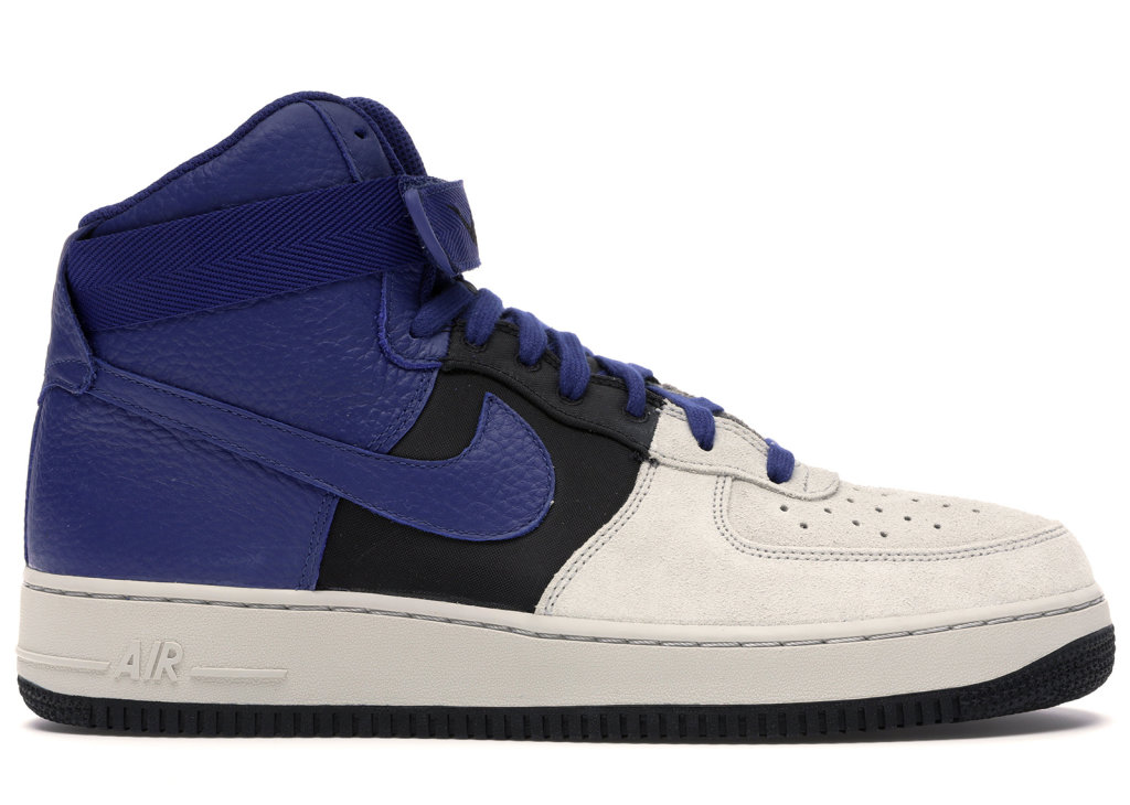 Nike Air Force 1 High ’07 Lv8 Pure Platinum/Deep Royal Blue Pure Platinum/Deep Royal Blue (806403-009)