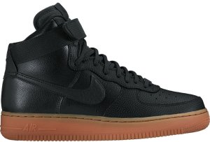 Nike Air Force 1 High Black Dark Grey Gum (W) Black/Black-Dark Grey (860544-002)