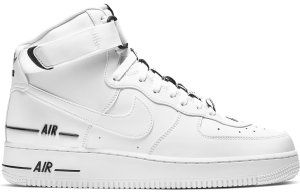 Nike Air Force 1 High Dual Air White Black White/Black-White (CJ1385-100)