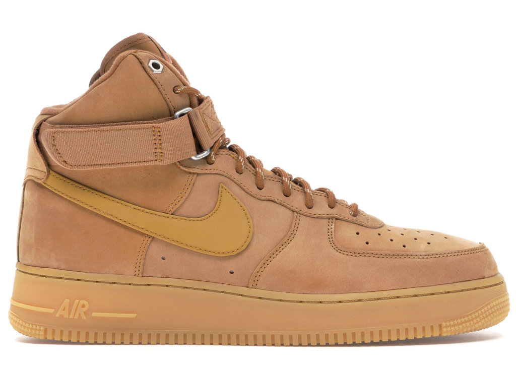 Nike Air Force 1 High Flax (2019) Flax/Wheat-Gum Light Brown-Black (CJ9178-200)