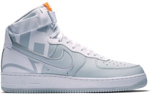 Nike Air Force 1 High Force Logo Pure Platinum Pure Platinum/Pure Platinum (806403-012)