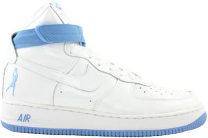 Nike Air Force 1 High Sheed White/White-University Blue (302640-111)