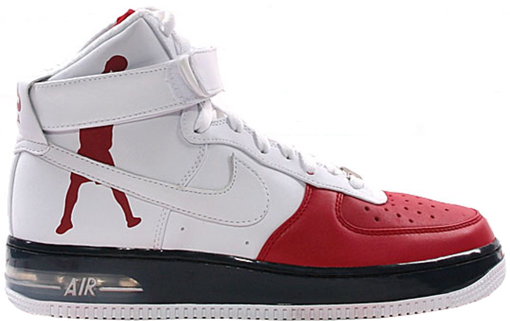 Nike Air Force 1 High Sheed Red White Black Varsity Red/White-Black (335844-611)
