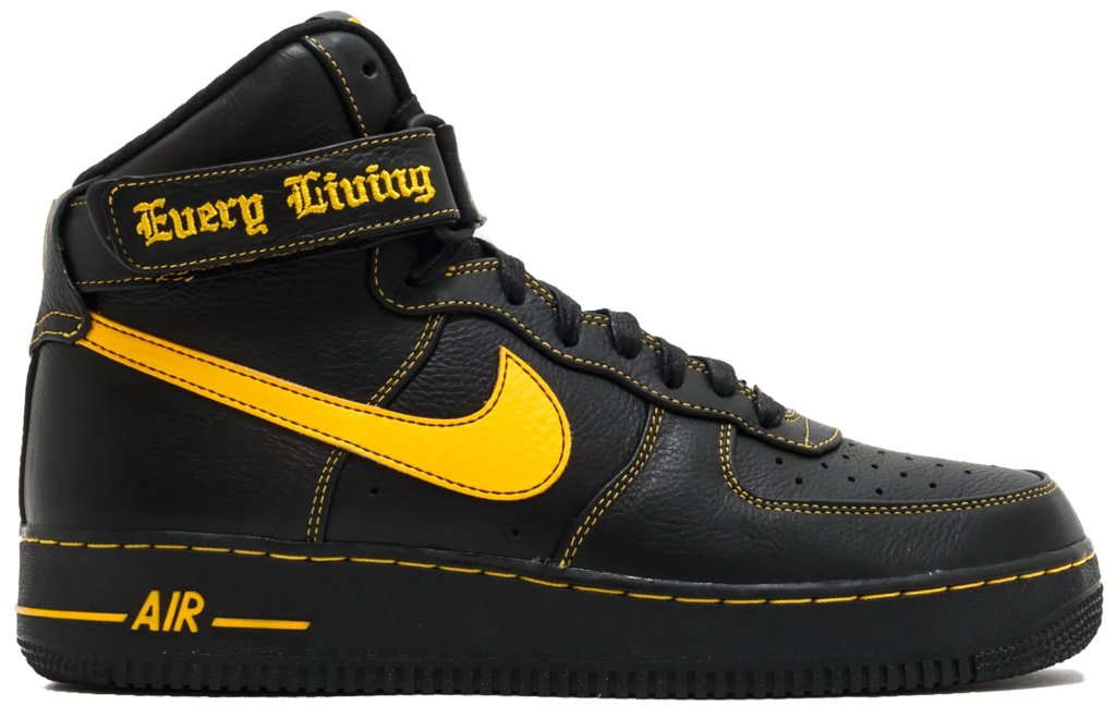 Nike Air Force 1 High Vlone Black University Gold Black/University Gold (778900-906950)