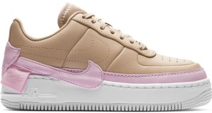 Nike  Air Force 1 Jester XX Bio Beige Pink Force (W) Bio Beige/Pink Force-White (AO1220-202)