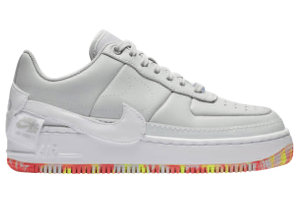 Nike  Air Force 1 Jester XX Floral Print (W) Pure Platinum/Yellow Pulse/White (AV2461-001)