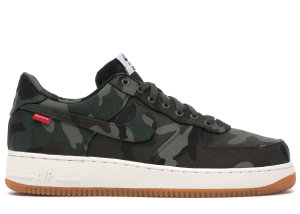 Nike Air Force 1 Low Supreme Camouflage Cargo Khaki/Baroque Brown-Blk (573488-330)