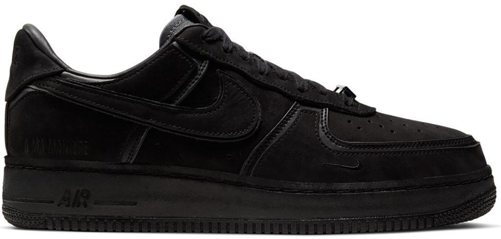 Nike Air Force 1 Low A Ma Maniere Black Black/Black-Dark Grey (CQ1087-002)
