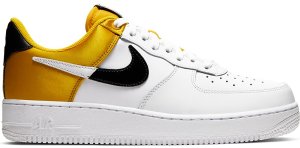 Nike Air Force 1 Low Amarillo Satin Amarillo/Black-White-White (BQ4420-700)