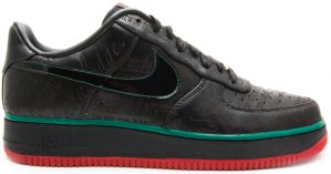 Nike Air Force 1 Low BHM (2010) Black/Black-Varsity Red (318775-008)