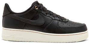Nike Air Force 1 Low Black Pack Black/Sail-Metallic Gold-Vachetta Tan (CU6675-001)