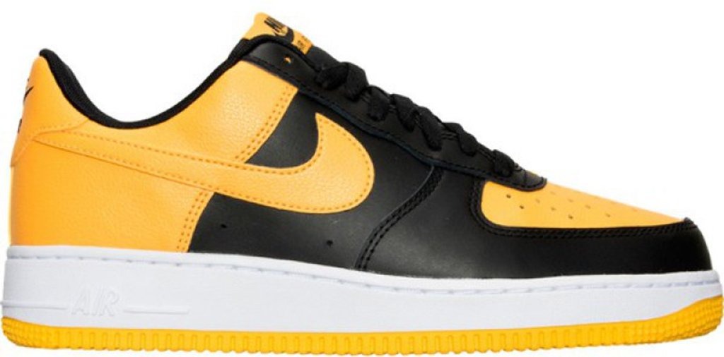 Nike Air Force 1 Low Black University Gold Black/University Gold-White (820266-011)