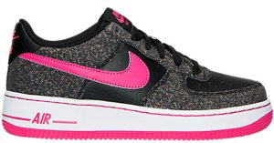Nike  Air Force 1 Low Black Vivid Pink (GS) Black/Vivid Pink-White (314219-016)