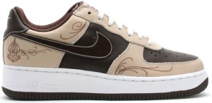 Nike Air Force 1 Low Brown Pride Linen/Baroque Brown-White (307334-221)