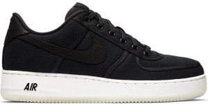 Nike Air Force 1 Low Canvas Black Black/Black-Summit White (AH1067-004)