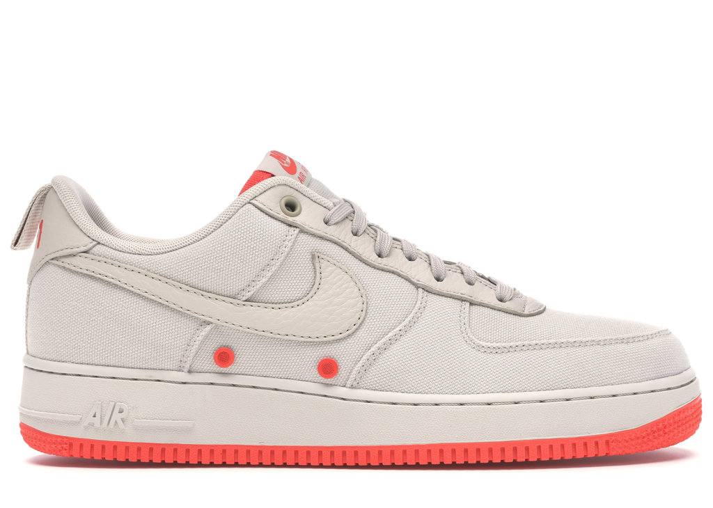 Nike Air Force 1 Low Canvas Desert Sand Desert Sand/Desert Sand-Rush Coral (579927-001)