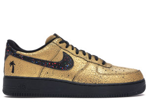 Nike Air Force 1 Low Caribana Festival Toronto Metallic Gold/Black-Black-Red Orbit (AV3219-700)