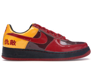Nike Air Force 1 Low Chamber of Fear (Hater) Redwood/Varsity Red-Taxi-Black (311729-661)