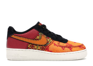 Nike Air Force 1 Low Chinese New Year 2019 (GS) Gym Red/Black-Canyon Gold-Orange Peel (AV5167-600)