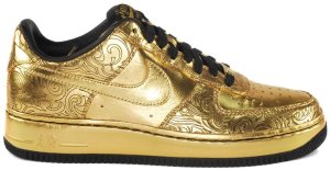 Nike Air Force 1 Low Closing Ceremonies (Beijing) Metallic Gold/Metallic Gold-Black (339218-771)