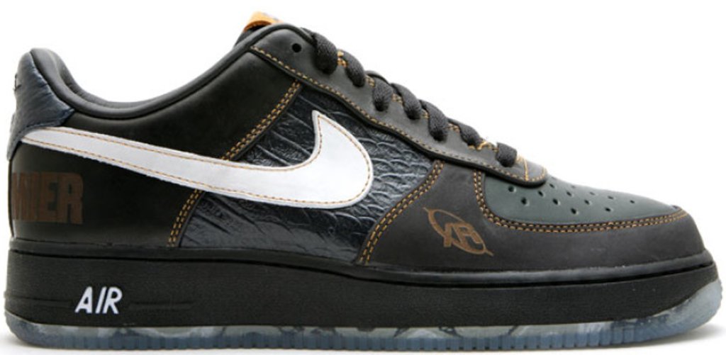 Nike Air Force 1 Low DJ Premier Black/White-Black Spruce-Obsidian (395178-001)
