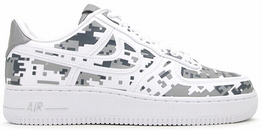Nike Air Force 1 Low Digi Camo White/White (520505-100)