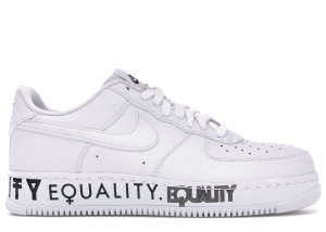 Nike  Air Force 1 Low Equality White/White-Black-White (AQ2118-100)