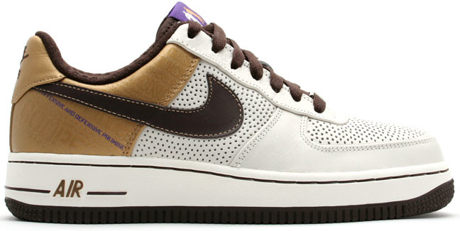 Nike Air Force 1 Low GSBY Cooper (GS) Sail/Baroque Brown-Metallic Gold (315677-121)