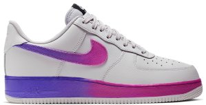 Nike Air Force 1 Low Gradient Vast Grey Hyper Grape Vast Grey/Hyper Grape-Active Fuchsia-Black (CJ0524-002)