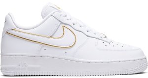 Nike Air Force 1 Low Icon Clash White Metallic Gold (W) White/Metallic Gold-White-White (AO2132-102)