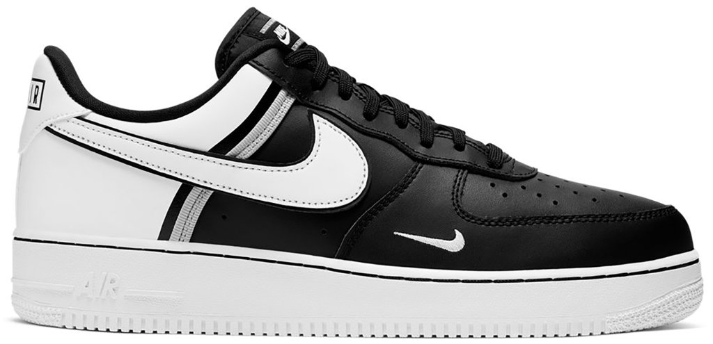 Nike Air Force 1 Low LV8 Black White Black/Black-Wolf Grey-White (CI0061-001)