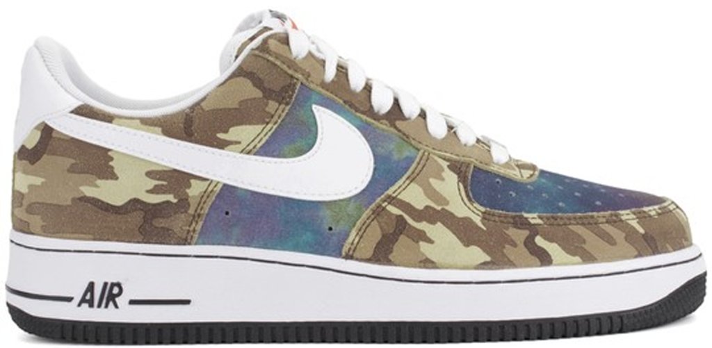 Nike Air Force 1 Low LV8 Camo Green Green/White-Black (718152-300)