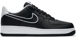 Nike Air Force 1 Low Leather Black White (2018) Black/White (AJ7280-001)