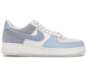Nike Air Force 1 Low Light Armory Blue Obsidian Mist Light Armory Blue/Obsidian Mist-Off White (AO2425-400)