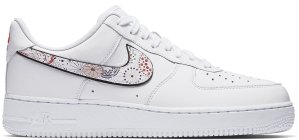 Nike Air Force 1 Low Lunar New Year (2018) White/White-Habanero Red (AO9381-100)