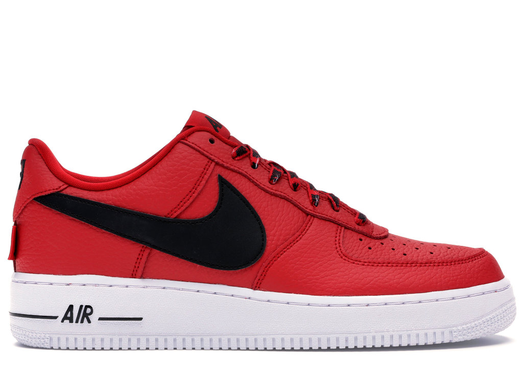 Nike Air Force 1 Low NBA University Red University Red/Black-White (823511-604)