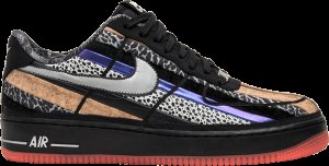 Nike Air Force 1 Low NOLA Gumbo League “Crescent City” Black/Atomic Red (573974-003)