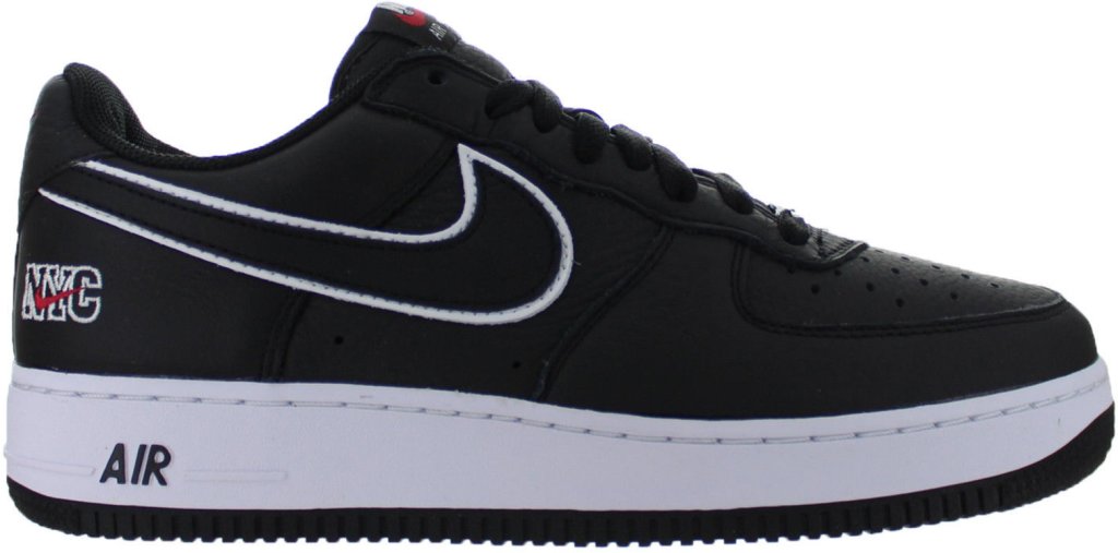 Nike Air Force 1 Low NYC Kith Black/White (845053-002)