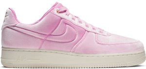 Nike Air Force 1 Low Premium 3 Velour Pink Rise Pink Rise/Sail-Metallic Gold-Pink Rise (AT4144-600)