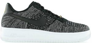 Nike Air Force 1 Low Flyknit Quai 54 Black/White-Black (853880-001)