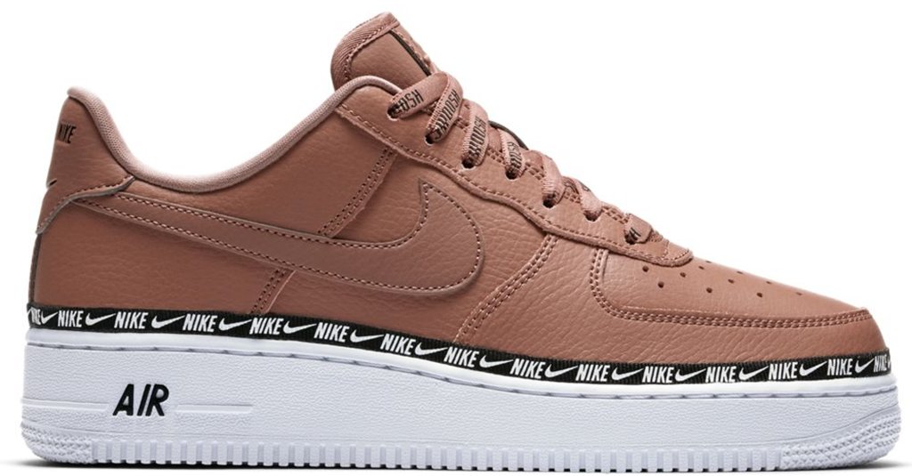 Nike Air Force 1 Low Ribbon Pack Desert Dust (W) Desert Dust/Black-White (AH6827-201)