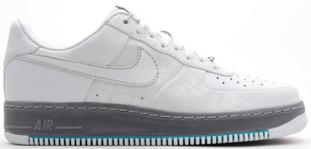 Nike Air Force 1 Low Rosie’s Dry Goods White White/White-Stealth-Sonic Yellow (316077-111)