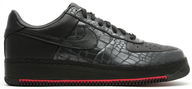 Nike Air Force 1 Low Rosie’s Dry Goods Black/Black-Pearl White (316077-001)