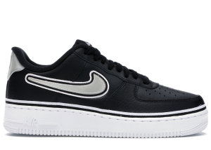 Nike Air Force 1 Low Sport NBA Black White Black/White (AJ7748-001)