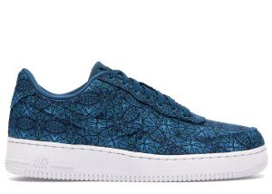 Nike Air Force 1 Low Stained Glass Green Abyss Green Abyss/Light Blue Fury-Spirit Teal-Indigo Force (AT4144-300)